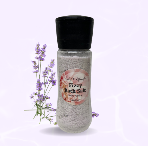 Fizzy Bath Salt Grinder - Lavender