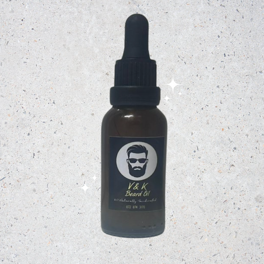 Natural Beard Oil 30ml - Jojoba & Vitamin E - Sandalwood, Legend, Ruark