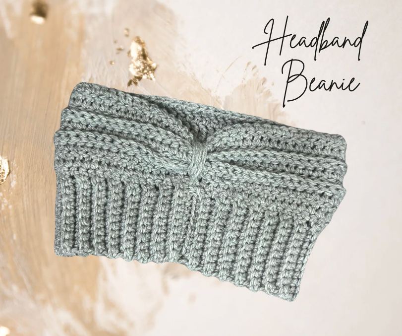 Headband Beanie - Grey