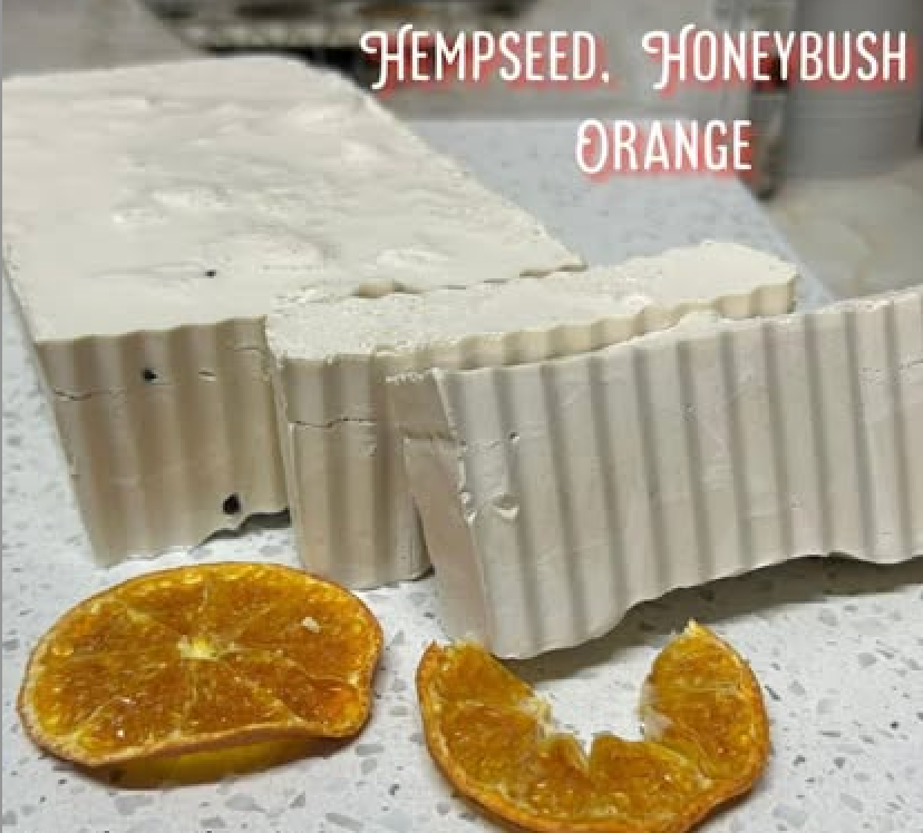 Soap Bar - Hempseed, Honeybush & Orange