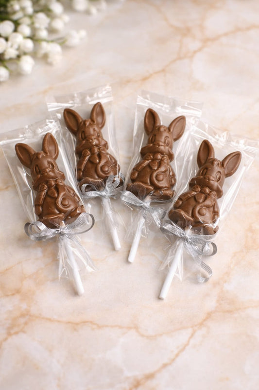 Easter Bunny Choc Lolly