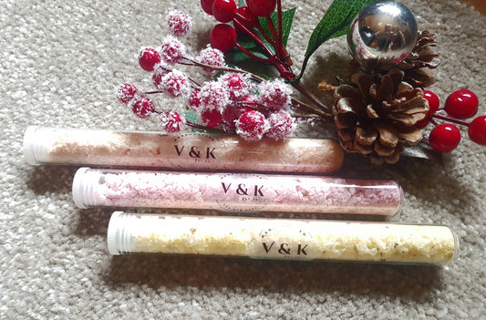 Fizzy Bath Salt Tube - 3 Pack